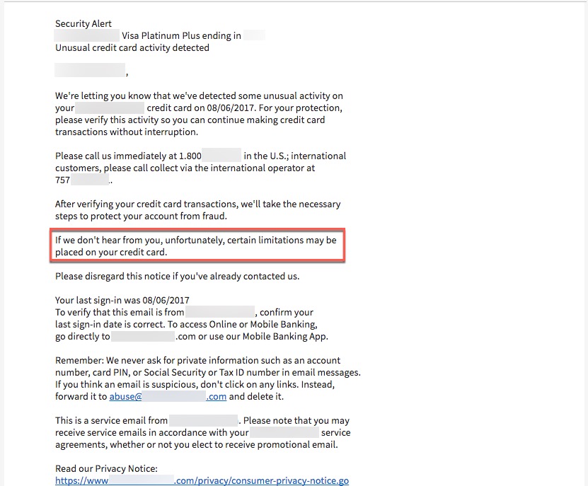 After trying to purchase LTC from Coinbase immediately receive unusual activity notice from credit card company.